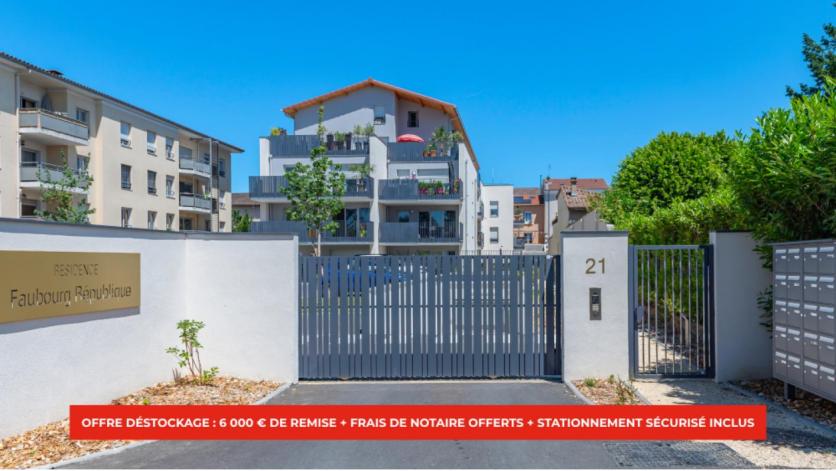 Programme neuf FAUBOURG REPUBLIQUE