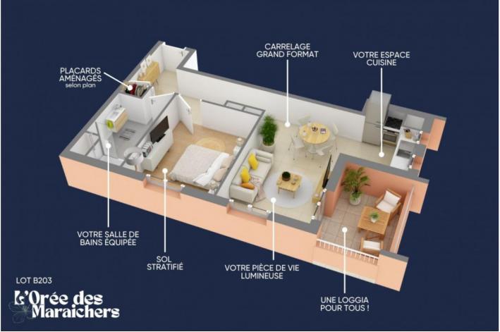 Programme neuf L'OREE DES MARAICHERS